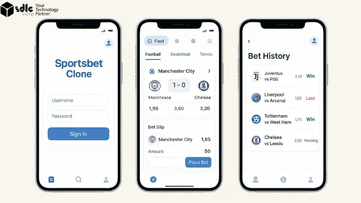 SportBet screenshot